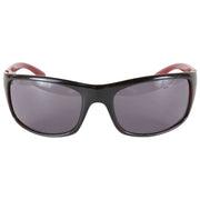 French Connection Sports Wrap Sunglasses - Black/Red
