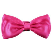 Knightsbridge Neckwear Bow Tie and Cummerbund Set - Pink