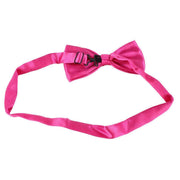 Knightsbridge Neckwear Bow Tie and Cummerbund Set - Pink