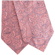 Knightsbridge Neckwear Paisley Silk Cravat - Pink