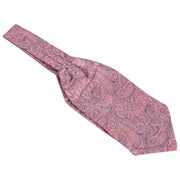 Knightsbridge Neckwear Paisley Silk Cravat - Pink