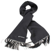 Knightsbridge Neckwear Plain Silk Scarf - Black