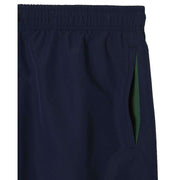 Lacoste Light Quick Dry Swim Shorts - Navy Blue/Green