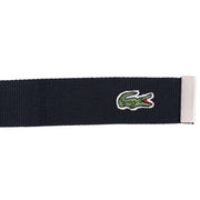 Lacoste Webbed Belt - Marine