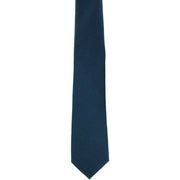 Michelsons of London Plain Silk Tie - Teal