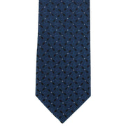 Michelsons of London Wave Design Polyester Tie - Teal