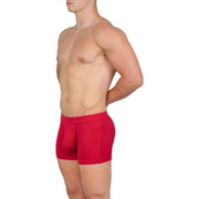 Obviously EliteMan Boxer Brief 3inch Leg - Red