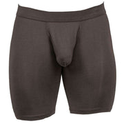 Obviously EliteMan Boxer Brief 9inch Leg - Titanium Grey