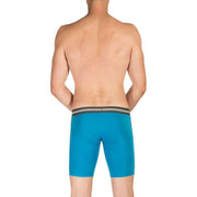 Obviously EveryMan AnatoMAX Boxer Brief 9inch Leg - Bondi Blue