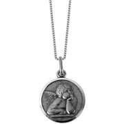 Orton West Guardian Angel Pendant - Silver