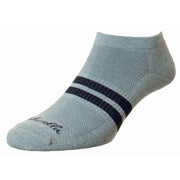 Pantherella Sprint Egyptian Cotton Sports Trainer Socks - Light Grey Mix