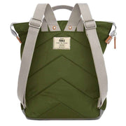 Roka Bantry B Medium Sustainable Nylon Backpack - Avocado Green