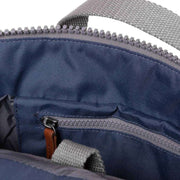 Roka Bantry B Small Sustainable Canvas Backpack - Airforce Navy