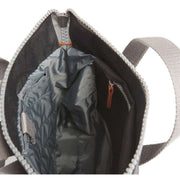 Roka Bantry B Small Sustainable Canvas Backpack - Ash Grey