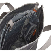 Roka Bantry B Small Sustainable Canvas Backpack - Carbon Grey