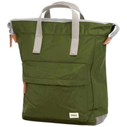 Roka Bantry B Small Sustainable Nylon Backpack - Avocado Green