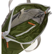 Roka Bantry B Small Sustainable Nylon Backpack - Avocado Green