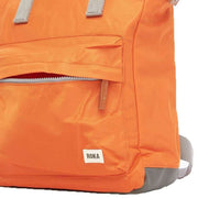 Roka Bantry B Small Sustainable Nylon Backpack - Burnt Orange