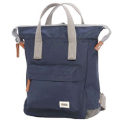 Roka Bantry B Small Sustainable Nylon Backpack - Midnight Navy