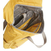 Roka Canfield B Medium Sustainable Nylon Backpack - Corn Yellow