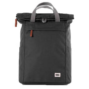 Roka Finchley A Large Sustainable Canvas Backpack - Carbon Grey
