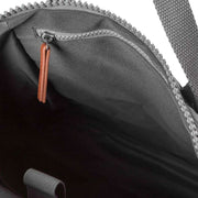 Roka Finchley A Medium Sustainable Canvas Backpack - Carbon Grey
