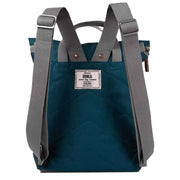 Roka Finchley A Small Sustainable Canvas Backpack - Teal
