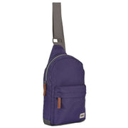 Roka Willesden B Sustainable Nylon Scooter Bag - Mullberry Purple