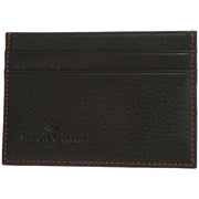 Simon Carter Soft Leather Credit Card Holder - Black