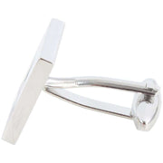 Zennor Martial Arts Cufflinks - Silver/Black