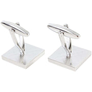 Zennor Martial Arts Cufflinks - Silver/Black